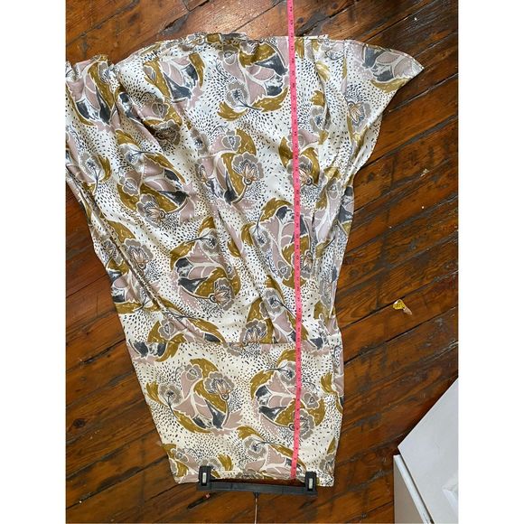 Free People (x Resolve) Pebble Fate CREPE MAXI SKIRT Paisley, Sz 12, MSRP $128 - Picture 12 of 13